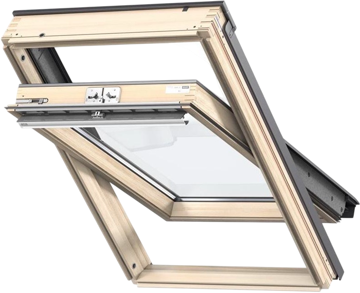 Окно мансардное VELUX 78х140 GLL 1061 2 камеры, вентклапан, ручка сверху 2134