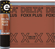 DELTA-FOXX PLUS Диффузионная мембрана для кровли (пологих скатов) Дельта Фокс Плюс 1706 - фото 6834