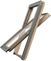 Окно мансардное RoofLITE+ Solid Pine 78х118 AAY B900 1 камера, ручка снизу 2078