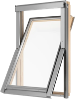 Окно мансардное RoofLITE+ Trio Pine 78х140 AAY B1500 2 камеры, ручка снизу 2086