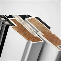 Окно мансардное VELUX 78х160 GLU 0061B полиуретановое покрытие, 2 камеры, вентклапан, ручка снизу 2149