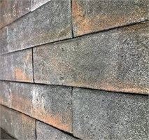 Клинкерная плитка TerraSynthesis гибкая "Сталь"  8 мм 2263