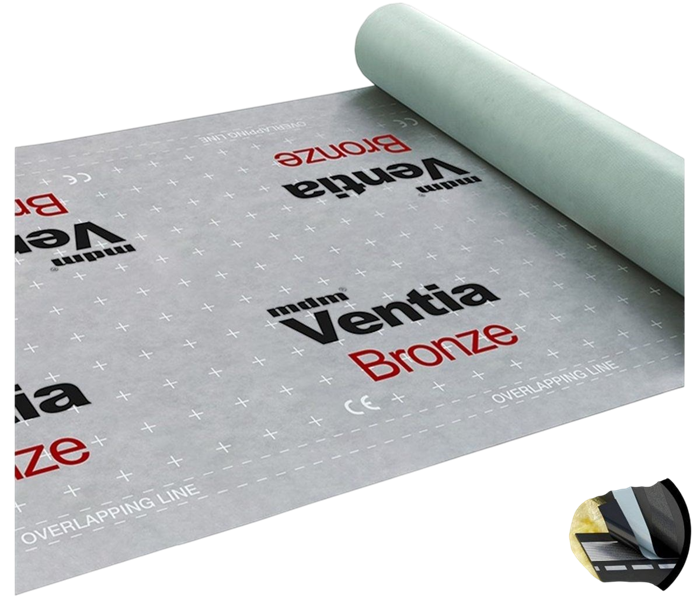 VENTIA BRONZE TT Кровельная мембрана МДМ Вентиа Бронза ТТ 2004 - фото 6757
