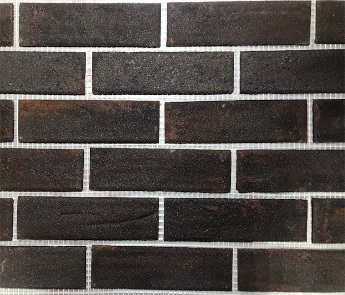 Клинкерная плитка Terra Synthesis гибкая "Трюфель" 5 мм на сетке 2267