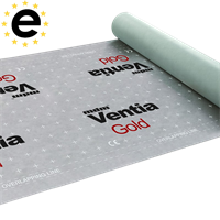 MDM VENTIA GOLD TT Диффузионная мембрана для кровли МДМ Вентиа Голд ТТ 1992 - фото 6791