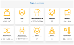 STROTEX NEXTREME 200 Супердиффузионная 4-х слойная мембрана для кровли 2053 - фото 7062