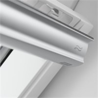 Окно мансардное VELUX 78х160 GLU 0061 полиуретановое покрытие, 2 камеры, вентклапан, ручка сверху 2148