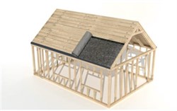 Grand Line Falz Vent Мембрана объёмная для фальцевой кровли Гранд Лайн Фальц Вент 2273